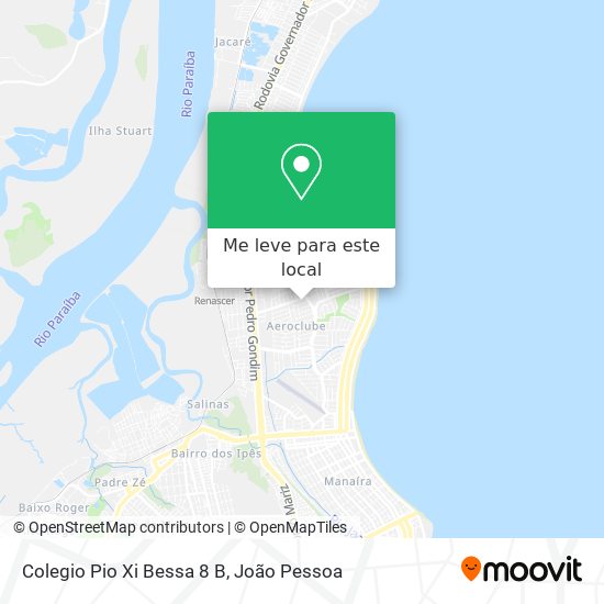 Colegio Pio Xi Bessa 8 B mapa