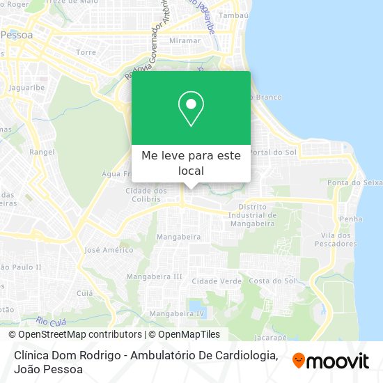 Clínica Dom Rodrigo - Ambulatório De Cardiologia mapa