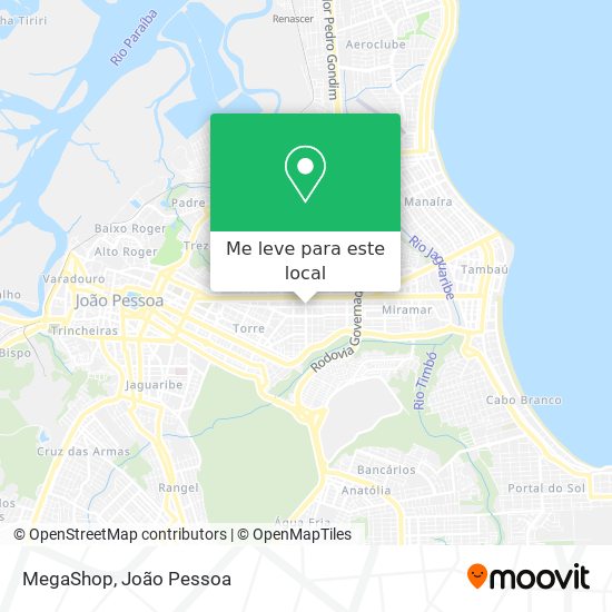 MegaShop mapa