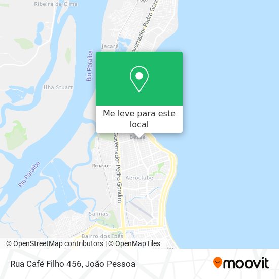 Rua Café Filho 456 mapa