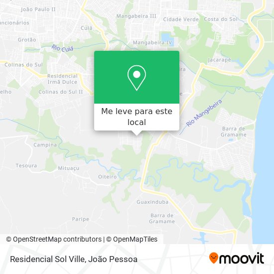Residencial Sol Ville mapa