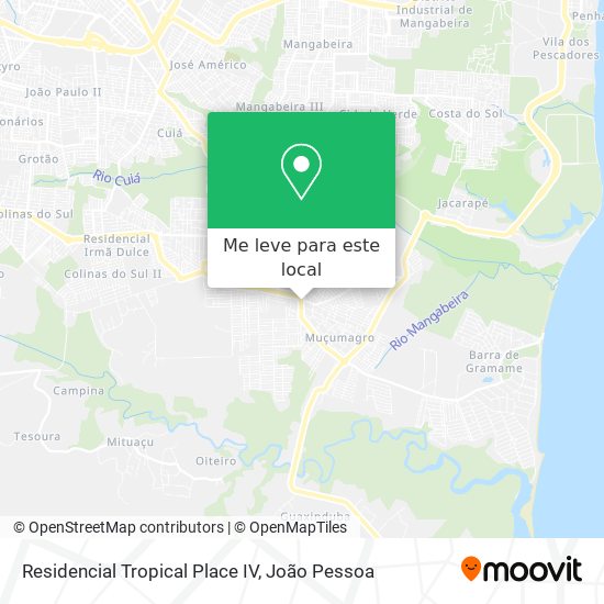 Residencial Tropical Place IV mapa