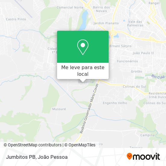 Jumbitos PB mapa