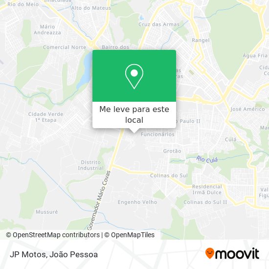 JP Motos mapa