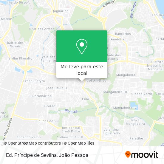Ed. Príncipe de Sevilha mapa