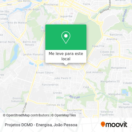 Projetos DCMD - Energisa mapa