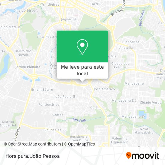 flora pura mapa