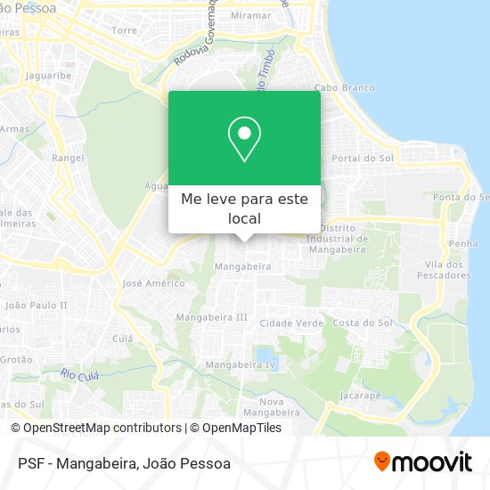 PSF - Mangabeira mapa