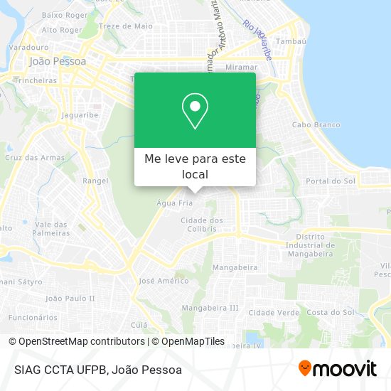 SIAG CCTA UFPB mapa