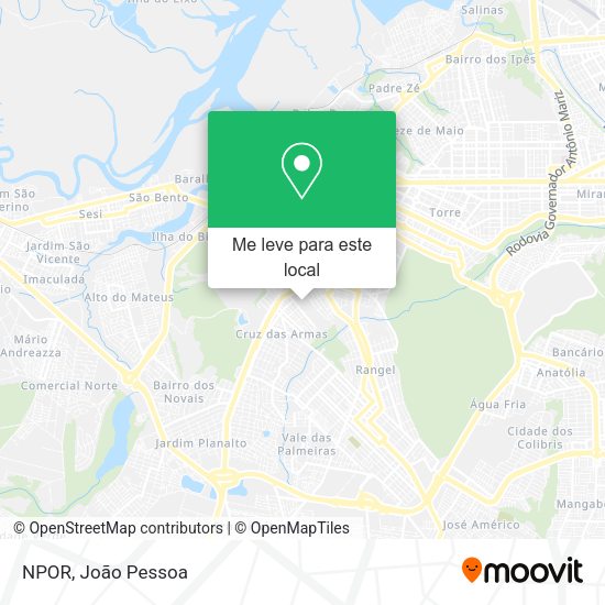 NPOR mapa