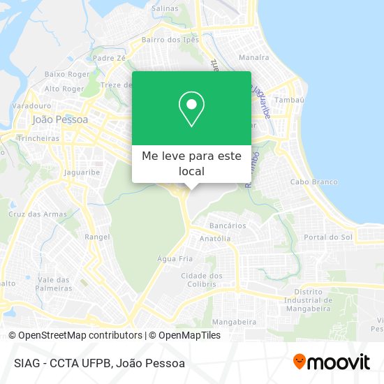 SIAG - CCTA UFPB mapa
