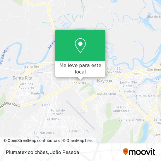 Plumatex  colchões mapa