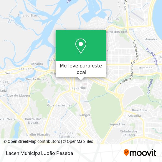 Lacen Municipal mapa