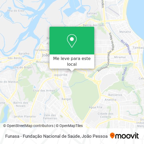 Funasa - Fundação Nacional de Saúde mapa