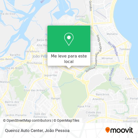 Queiroz Auto Center mapa