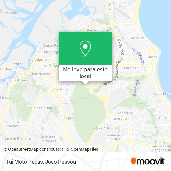Tui Moto Peças mapa