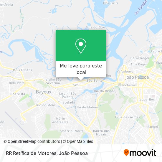 RR Retífica de Motores mapa