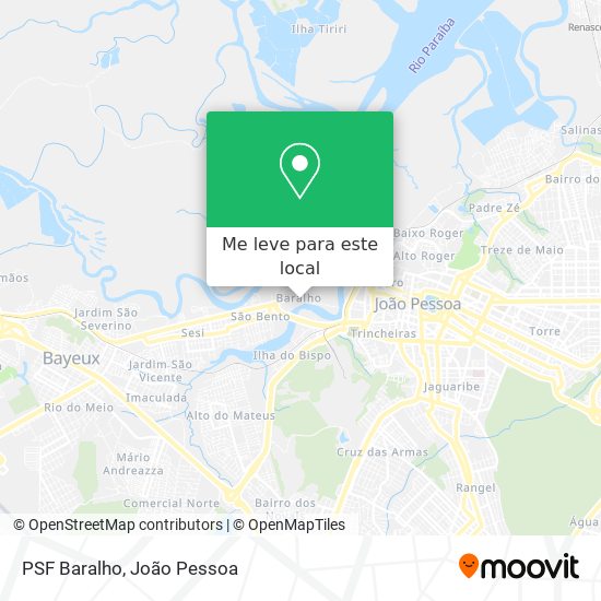PSF Baralho mapa