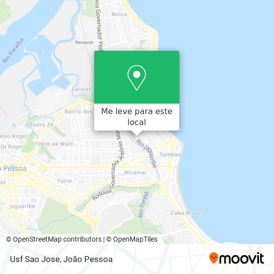 Usf Sao Jose mapa