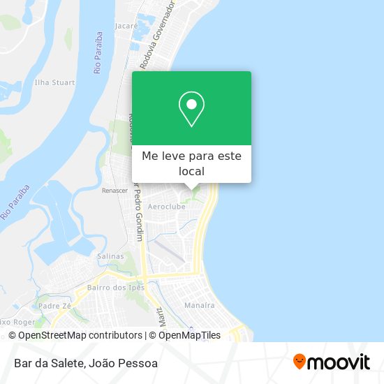 Bar da Salete mapa