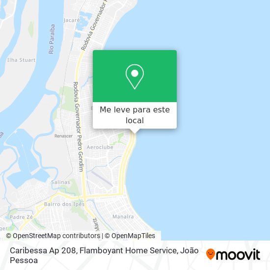 Caribessa Ap 208, Flamboyant Home Service mapa