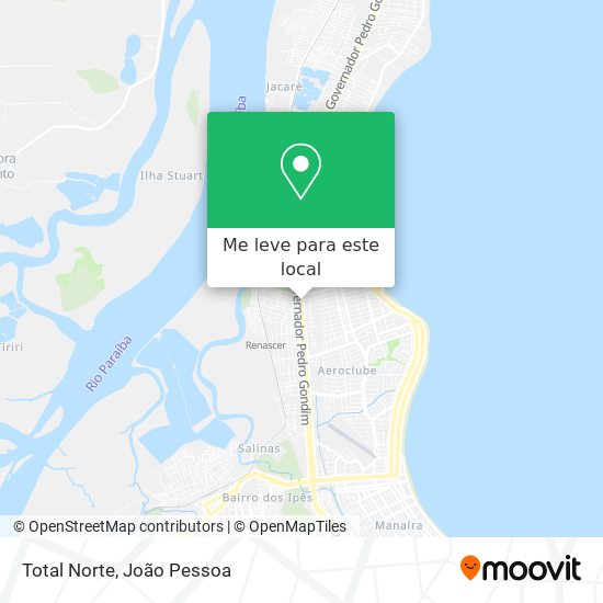 Total Norte mapa
