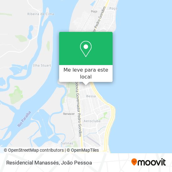 Residencial Manassés mapa