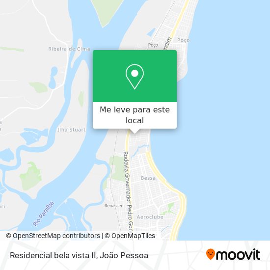 Residencial bela vista II mapa