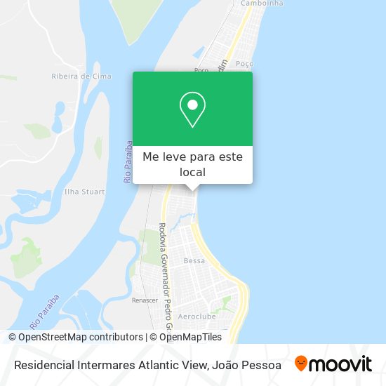 Residencial Intermares Atlantic View mapa
