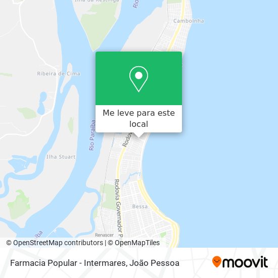 Farmacia Popular - Intermares mapa