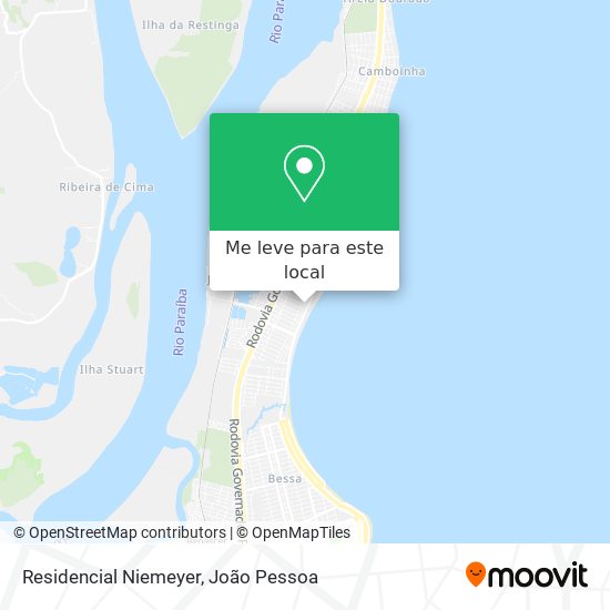 Residencial Niemeyer mapa