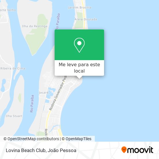 Lovina Beach Club mapa