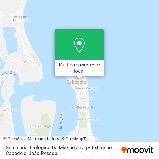 Seminário Teológico Da Missão Juvep- Extensão Cabedelo mapa