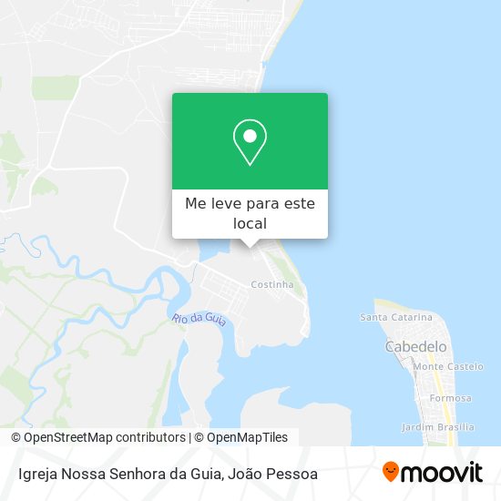 Igreja Nossa Senhora da Guia mapa