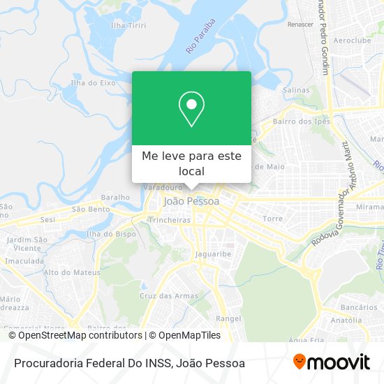 Procuradoria Federal Do INSS mapa