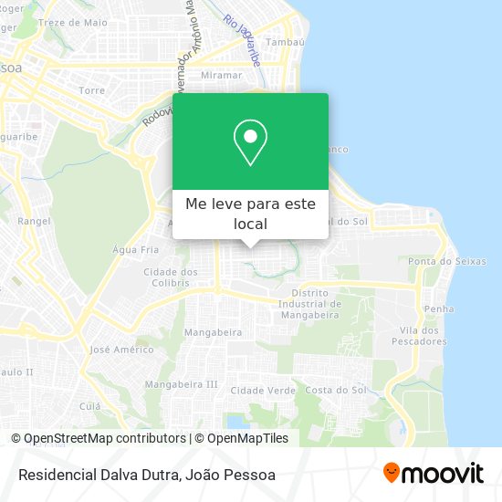 Residencial Dalva Dutra mapa