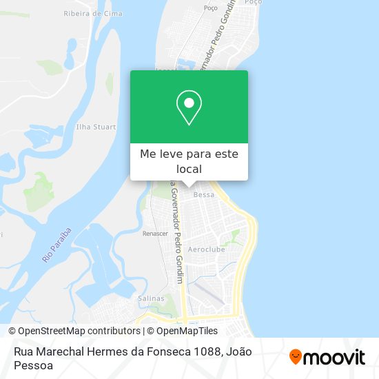 Rua Marechal Hermes da Fonseca 1088 mapa