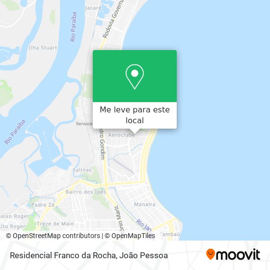 Residencial Franco da Rocha mapa