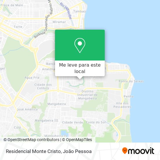 Residencial Monte Cristo mapa