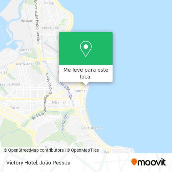 Victory Hotel mapa