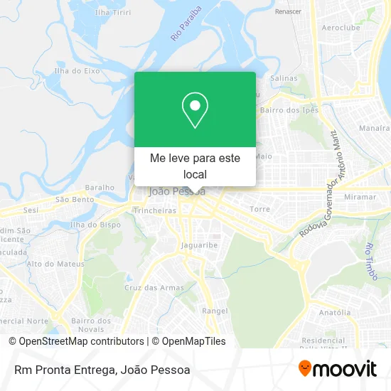 Rm Pronta Entrega mapa