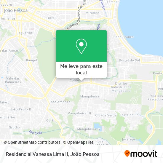 Residencial Vanessa Lima II mapa