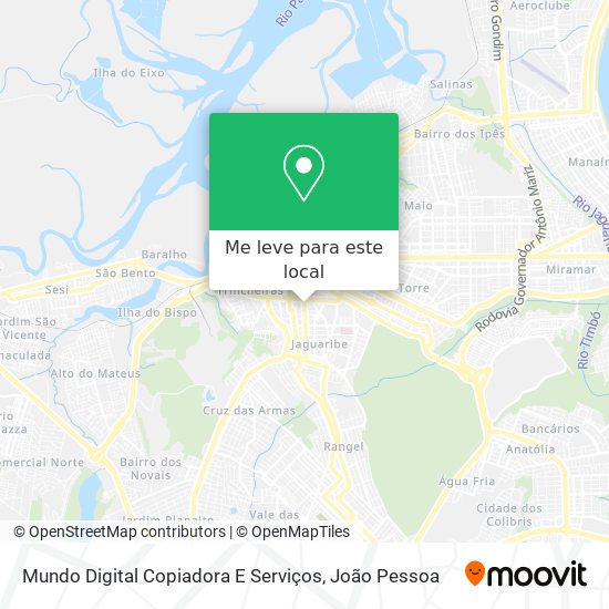 Mundo Digital Copiadora E Serviços mapa