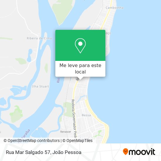 Rua Mar Salgado 57 mapa