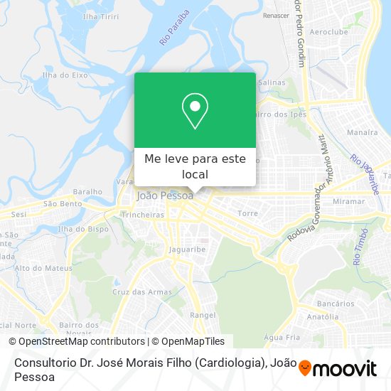 Consultorio Dr. José Morais Filho (Cardiologia) mapa