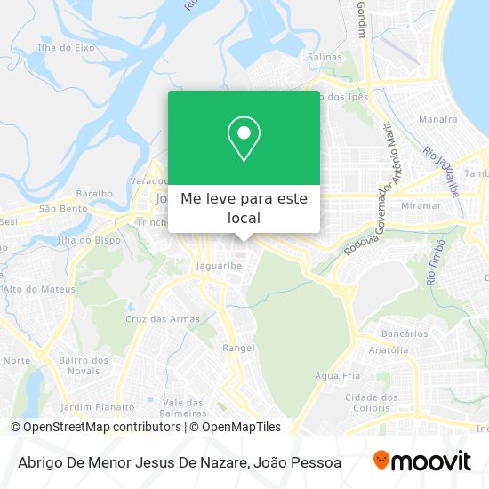 Abrigo De Menor Jesus De Nazare mapa