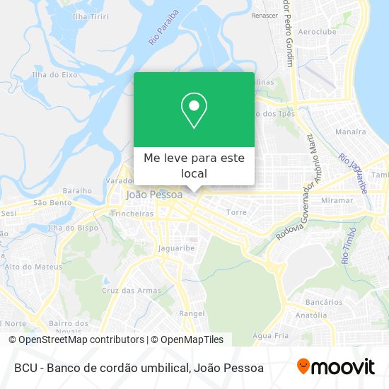 BCU - Banco de cordão umbilical mapa
