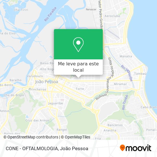 CONE - OFTALMOLOGIA mapa