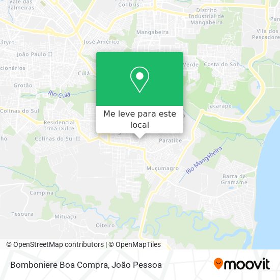 Bomboniere Boa Compra mapa