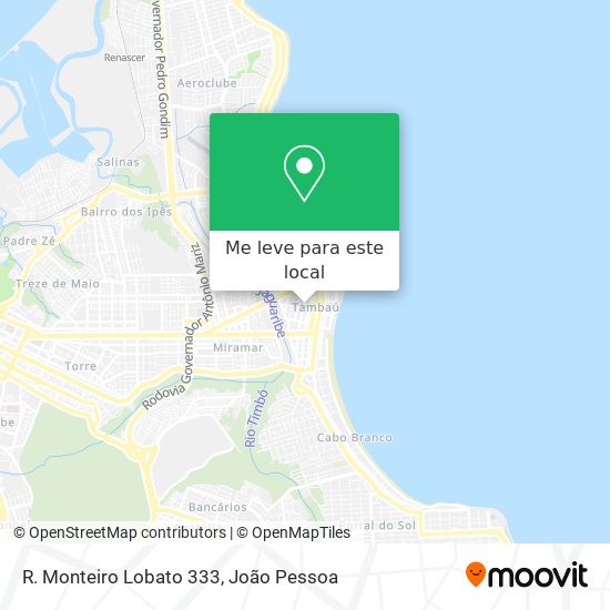 R. Monteiro Lobato 333 mapa